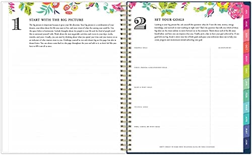 Day Designer for Blue Sky 2021-2022 Academic Year Weekly & Monthly Planner, 5" x 8", Flexible Cover, Wirebound, Peyton Navy (107927-A22) - Image 5